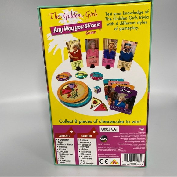 The Golden Girls Any way you slice it Game - Picture 3 of 4